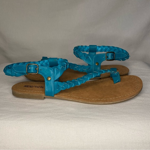 Kenneth Cole Turquoise Sandals Women’s Size 8 - Picture 6 of 6